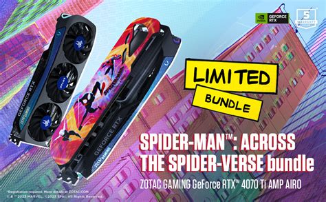 Zotac Gaming Geforce Rtx Ti Airo Spider Man Across The Spider