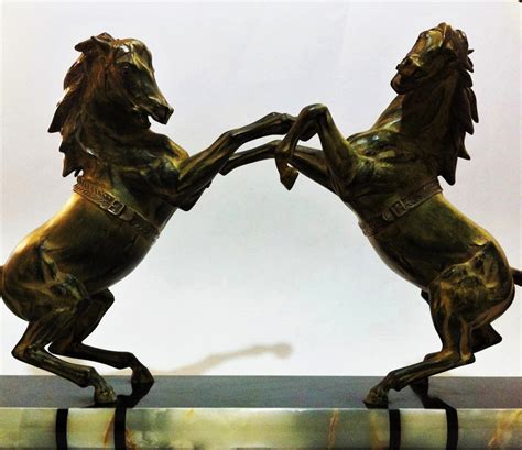 Antique Bronze Horses Sculpture | Antik Spalato Shop