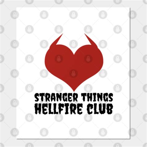 Stranger Things Hellfire Club Stranger Things Hellfire Club Posters