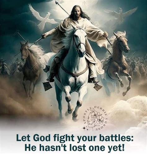 THE BATTLE IS NOT YOURS BUT GODS 2 Chronicles 20 15 Lukisan Kuda