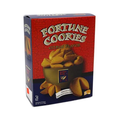 Golden Bowl Fortune Cookies Citrus Flavor Hy Vee Aisles Online