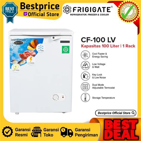 Jual Frigigate Chest Freezer Liter F Lv Freezer Box Low Watt