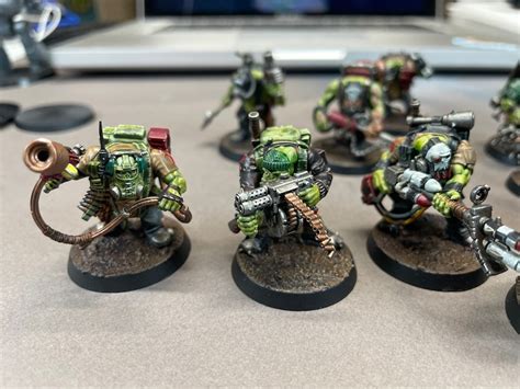 Games Workshop Painted Ork Kill Team: Kommandos - Etsy