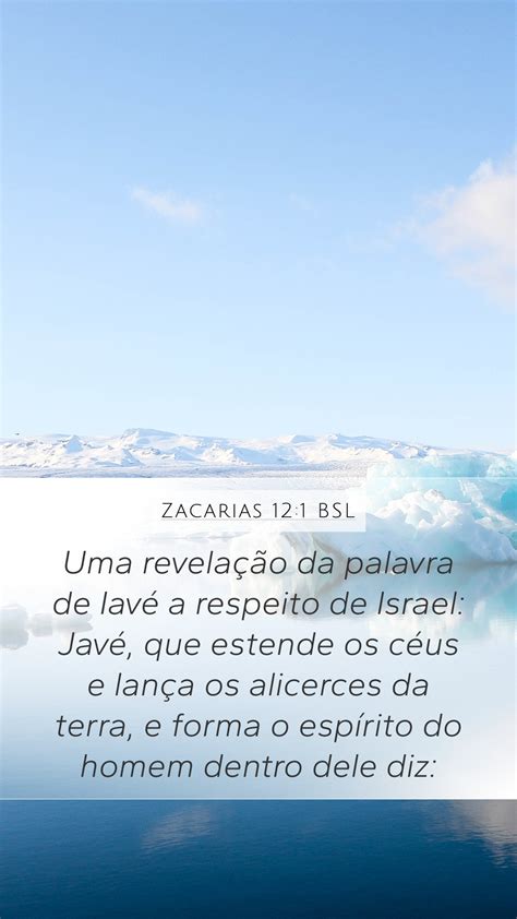 Zacarias Bsl Mobile Phone Wallpaper Uma Revela O Da Palavra De