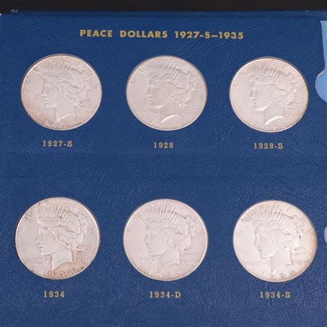 Complete Peace Dollar Collection | EBTH