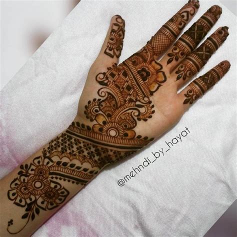 Simple Arabic Mehndi Designs For Left Hand K4 Fashion