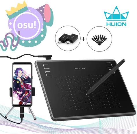 Tableta gráfica de Dibujo Huion Inspiroy H430P 2019 para OSU Signature