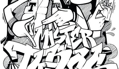 Swag Graffiti Words Coloring Pages Coloring Pages