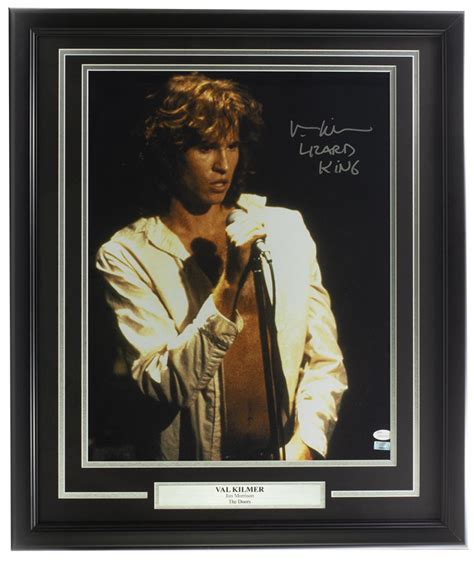 Val Kilmer Signed The Doors 16x20 Custom Framed Photo Display