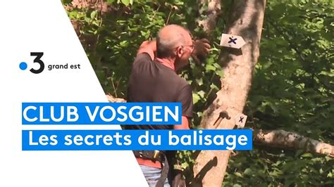 Les Secrets Du Balisage Des Sentiers Du Club Vosgien Youtube