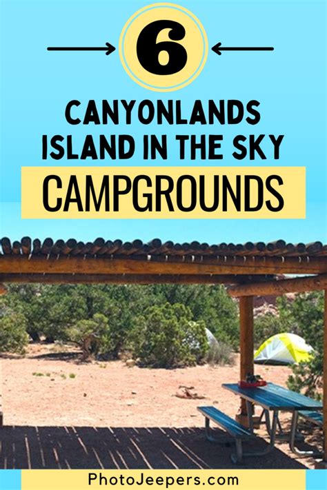 Canyonlands Island in the Sky Campgrounds - PhotoJeepers