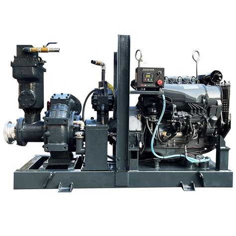 6 Inch Diesel Engine Self Priming Centrifugal Sewage Water Treatment Pump China Diesel Engine