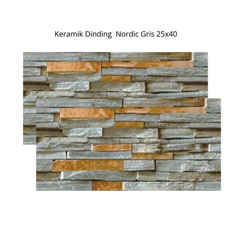 Jual Keramik Dinding Mulia Neo Roche Stone X Shopee Indonesia