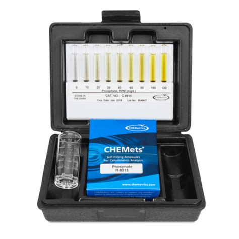 Chemets Ortho Phosphate Visual Kit K Chemetrics