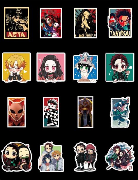 Stickers Demon Slayers Les 50 Pourfendeurs Demon Slayer