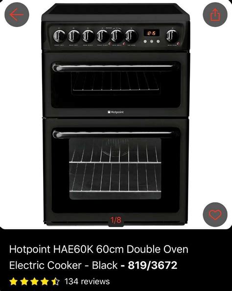 Hotpoint Hae60k Double Oven Electric Cooker In County Antrim Gumtree