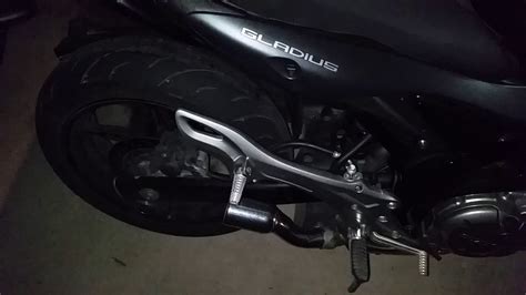 Suzuki Gladius Ponteira De Corsa Youtube