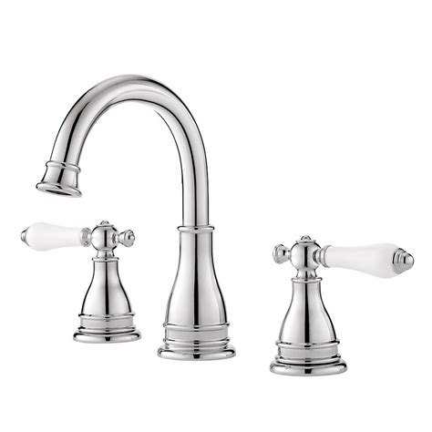 Shop Pfister Sonterra Polished Chrome 2 Handle Widespread Bathroom Faucet At