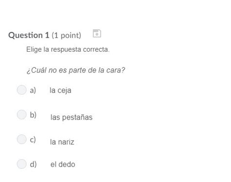 Please Help Asap Correct Answer Only Please Elige La Respuesta