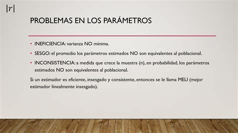 Corte Transversal V Relación entre Modelo de Regresión Lineal y MCO II