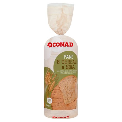 Pane 8 Cereali E Soia 400 G Conad Vendita Online Conad