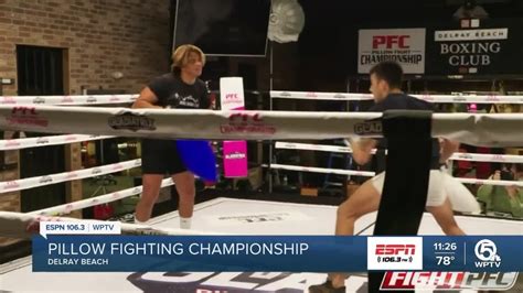 Delray Boxing Gym To Host Pillow Fighting Championship Youtube