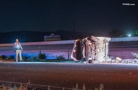 Driver Ejected From Car In Rollover Crash On Nb I 15 Freeway In