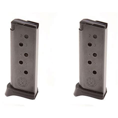 Ruger® Lcp 380 Acp 6 Round Magazine 2 Pack