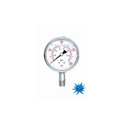 Liquid Filled Pressure Gauge Ningbo Weike Instrument Co Ltd