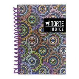 Libreta Con Indice Norte Hojas Espiral