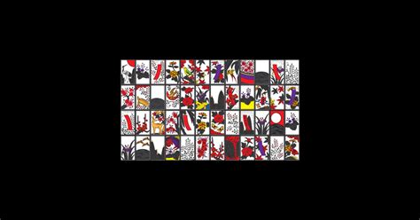 Hanafuda Cards - Hanafuda - Sticker | TeePublic