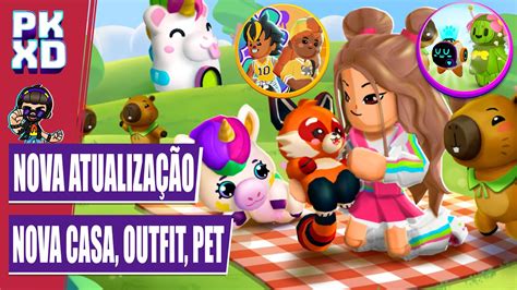 PK XD CHEGOU NOVA ATUALIZAÇÃO TEMPORADA DE PETS NOVA CASA NOVOS