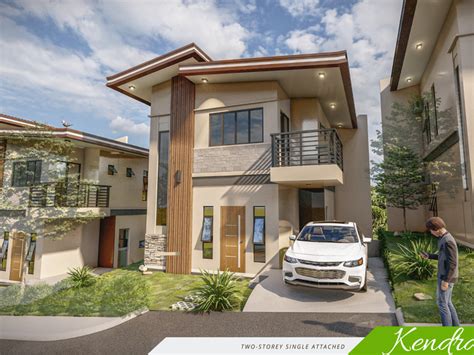 Pre Selling Bedroom Single Attached House For Sale In Cebu City Cebu