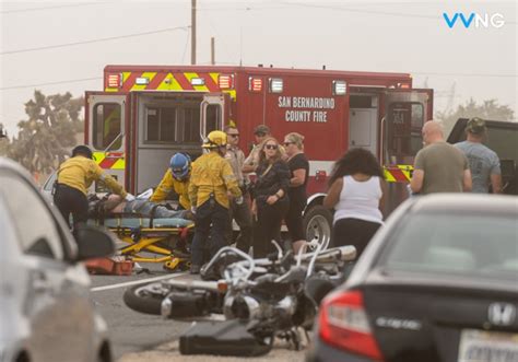 Motorcyclist Airlifted After Multi Vehicle Crash On Highway 395 Near