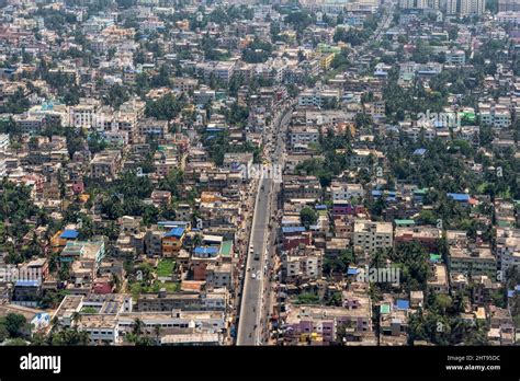 Aerial view of Kolkata, West Bengal, India Stock Photo - Alamy