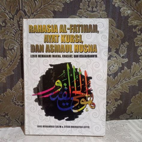 Jual Rahasia Al Fatihah Ayat Kursi Dan Asmaul Husna Shopee Indonesia