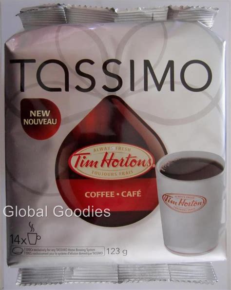 Canadian Tim Hortons Premium Coffee Tassimo T Discs X 3 Boxes 42 Large Cups Ebay