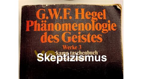 G W F Hegel Phänomenologie des Geistes B Freiheit des