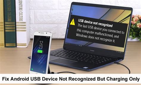 How To Fix Android Usb Device Not Recognized But Charging Problem