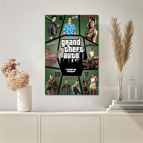 Plakat na płótnie Gta v Grand Theft Auto plakat de 14079611237 Allegro pl