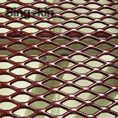 Powder Coated Expanded Metal Aluminum Expanded Metal Screen China