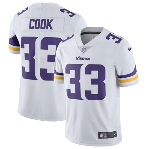 Men's Minnesota Vikings Dalvin Cook Nike White Vapor Untouchable ...