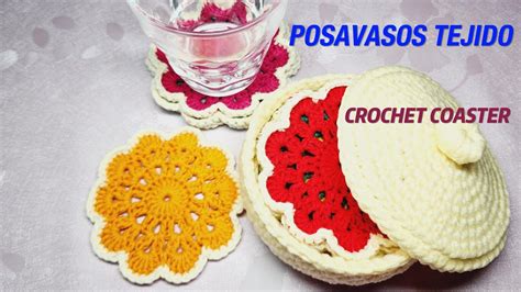 Te Va A Encantar Tutorial Posavasos Crochet O Ganchillo Crochet