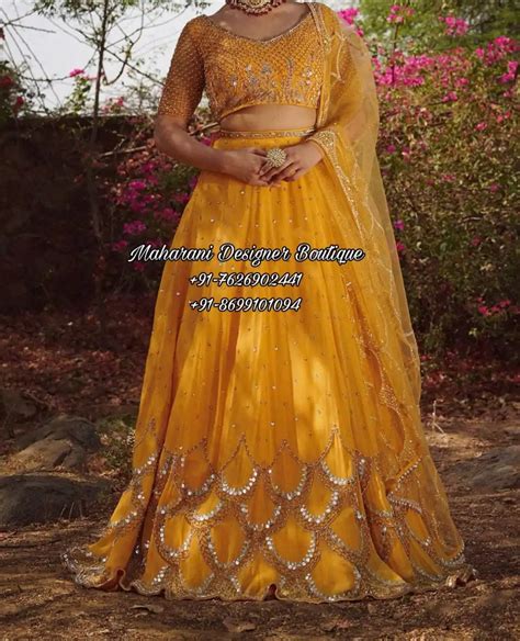 Lehenga Designer Party Wear Maharani Designer Boutique