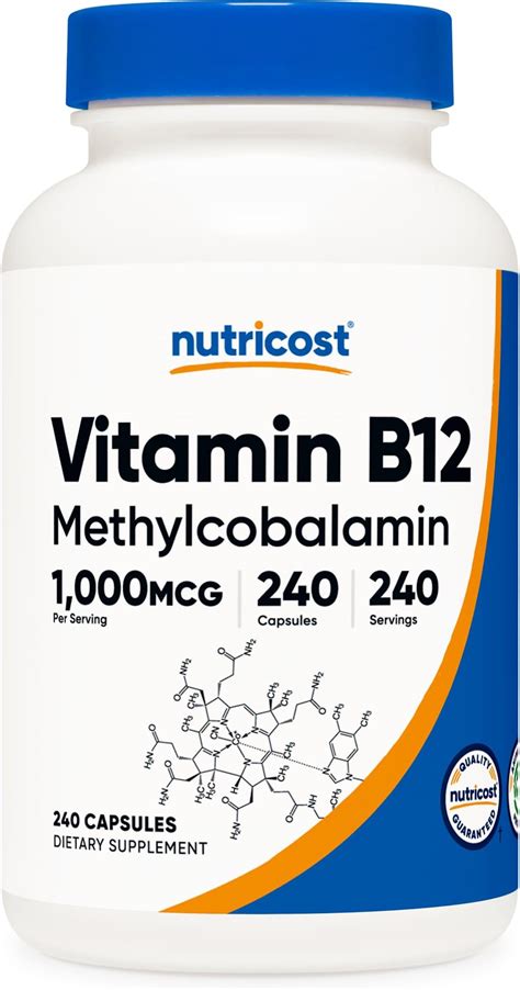 Vitacost Vitamin B 12 Methylcobalamin 500 Mcg 300