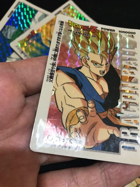 Dragonball Card PP Part 25 Soft Prism Set Dragon Ball Hobbies Toys