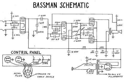 Simple Tube Guitar Amp Schematics