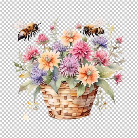 Fleur Abeille Psd Mod Les Psd Gratuits De Haute Qualit T L Charger