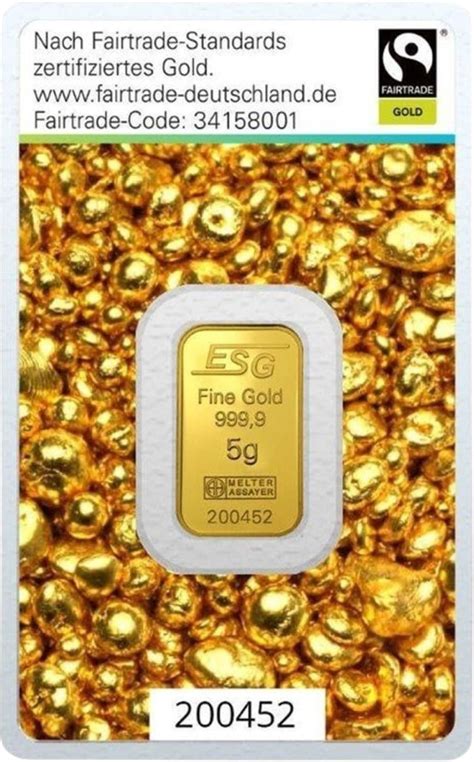 G Goldbarren Argor Heraeus Fairtrade Online Kaufen Bei Gold Barren De