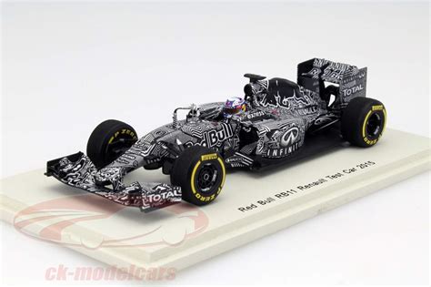 Formula 1 models of Spark - Test Car Daniel Ricciardo in 1:43